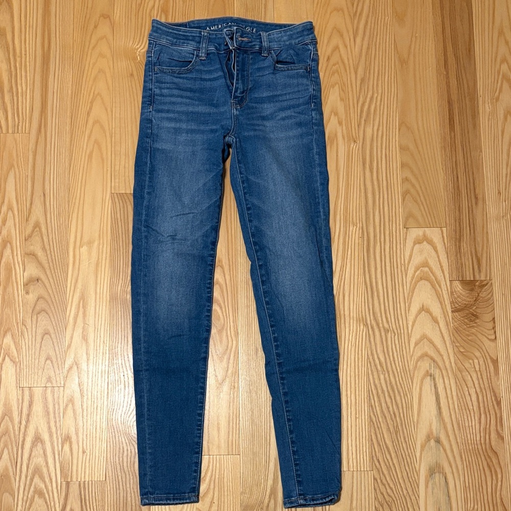 Women’s American Eagle Outfitters Dark Blue Skinny Jeans